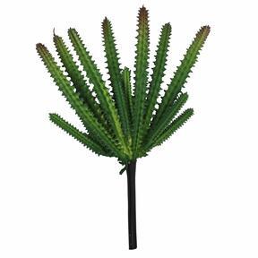 Cactus artificiale verde scuro 21 cm