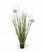 Fascio artificiale di erba di bambù in un vaso di fiori 80 cm