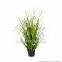 Fascio d'erba artificiale Canna comune in vaso di fiori 60 cm