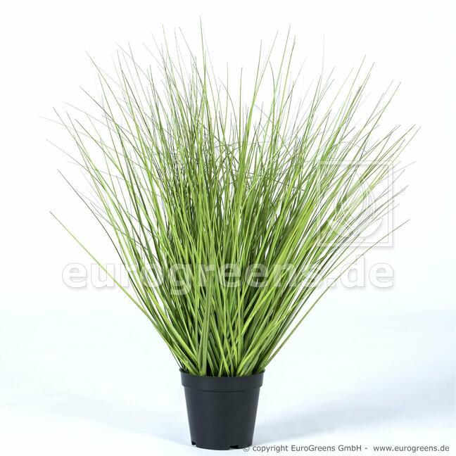 Fascio d'erba artificiale in un vaso di fiori 65 cm