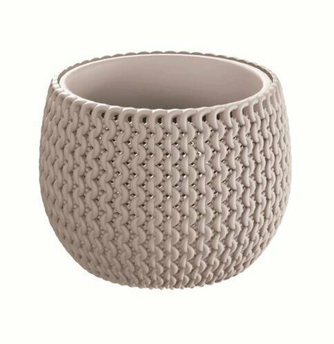 Fioriera con inserto SPLOFY BOWL mocca 18cm
