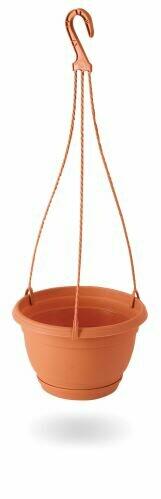 Fioriera sospesa AGRO terracotta 16cm + HOOK