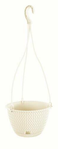 Fioriera sospesa SPLOFY ROUND W panna 27cm