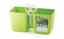 Fioriera TWINS CUBE lime 24,4cm