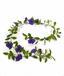 Ghirlanda artificiale Petunia viola 180 cm