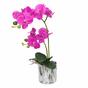 Orchidea artificiale ciclamino 49 cm
