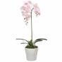 Orchidea artificiale rosa 53 cm