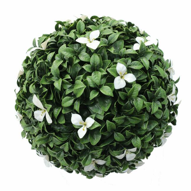 Pallone artificiale Gradenia bianco 28 cm