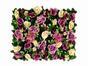 Pannello di fiori artificiali Rosa e Ortensia - 40x60 cm
