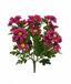 Pianta artificiale Crisantemo rosso bordeaux 35 cm