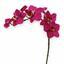 Pianta artificiale Orchidea viola 80 cm