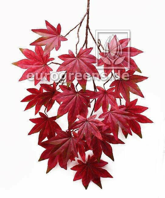 Ramo artificiale Acero bruno-rossastro 80 cm