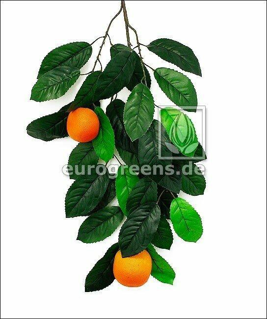 Ramo artificiale Arancia con frutti di bosco