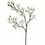 Ramo artificiale di Orchidea bianco 60 cm