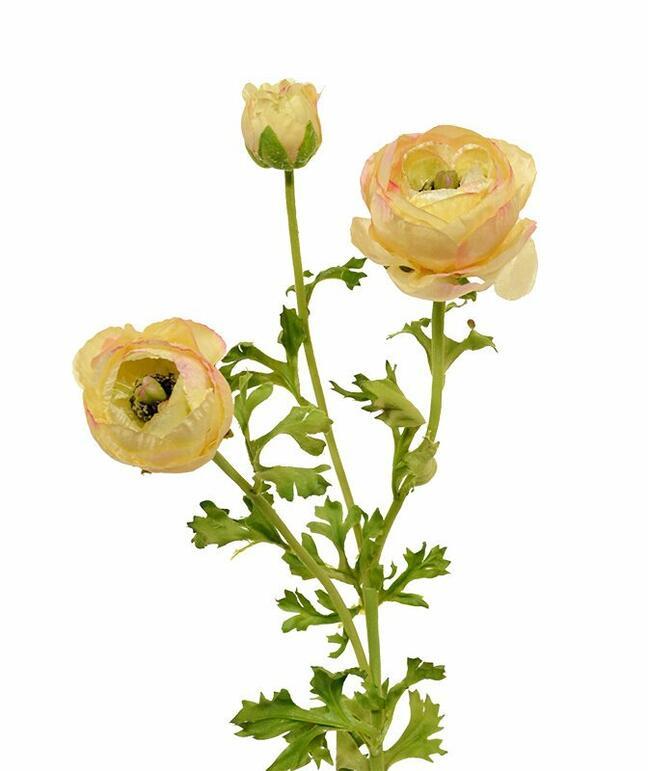 Ramo artificiale Iskerník crema-rosa 70 cm