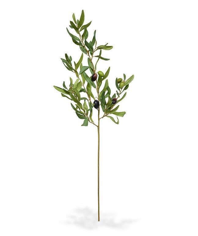 Ramo artificiale Olivo con olive 85 cm