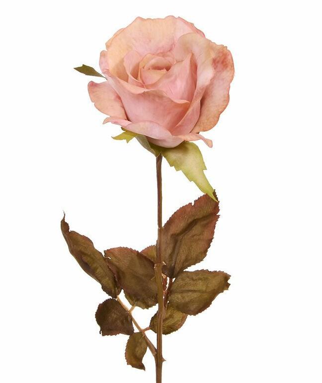 Ramo artificiale Rosa rosa 60 cm