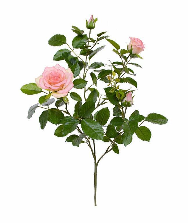 Ramo artificiale Rosa rosa 70 cm