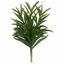 Ramoscello artificiale Dianthus verde 17,5 cm