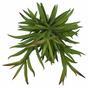 Ramoscello artificiale Dianthus verde 17,5 cm