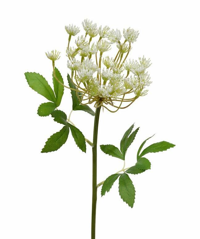 Stelo artificiale Crema di aneto 55 cm