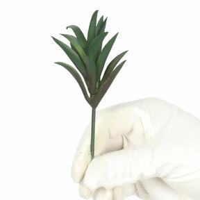 Succulente artificiale Crassula capitella 13,5 cm