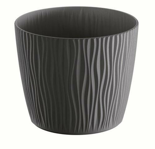 Vaso per fiori SANDY antracite 14.9cm