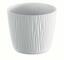 Vaso per fiori SANDY bianco 18,8 cm
